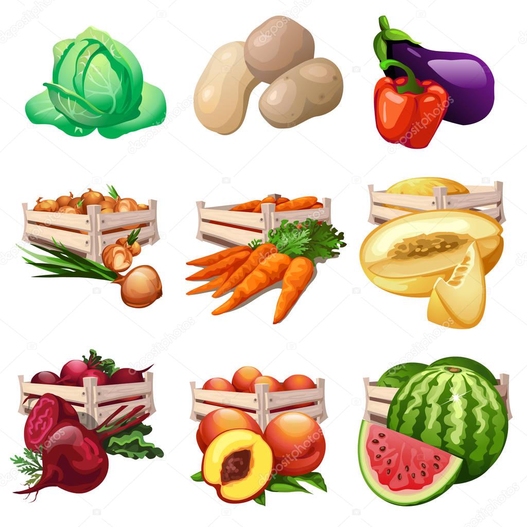 Imágenes: frutas animadas movimiento | Cosecha de frutas y verduras en