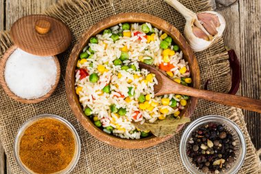 Vegerisotto sebze Hawaiian Mixtables Haw ile risotto