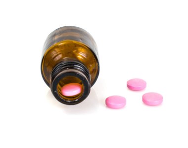 renk hap ve tıp şişe