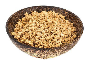 Soya kıymalı. Vejetaryenler için et yerine.