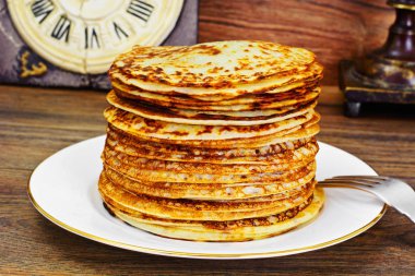 Lezzetli kek yığını