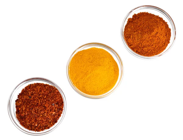 Papryka Chili, papryka czerwona Ditter, indyjski Saffon — Zdjęcie stockowe