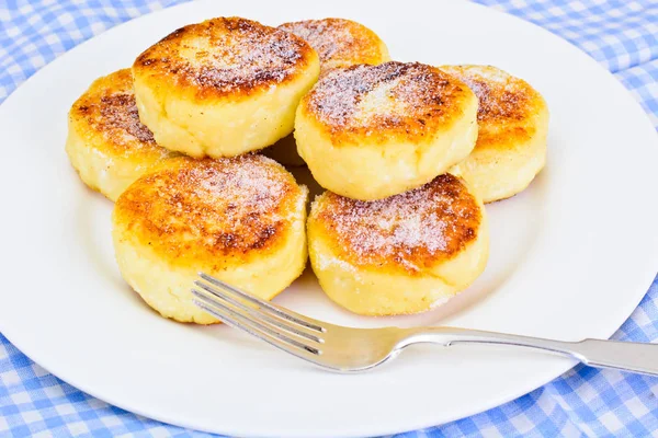 Sweet Cheese Fritters — Stock Photo, Image