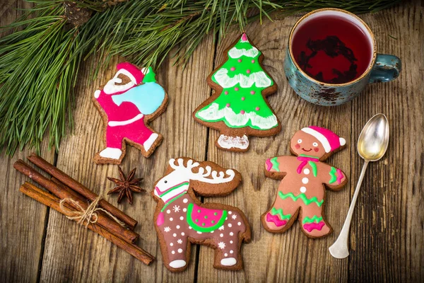 Pan de jengibre para Navidad y Año Nuevo — Foto de Stock