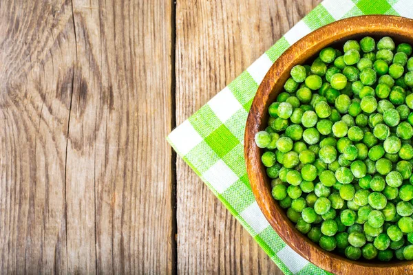 Ervilhas congeladas para cozinhar — Fotografia de Stock