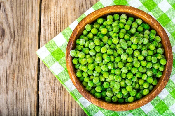 Ervilhas congeladas para cozinhar — Fotografia de Stock