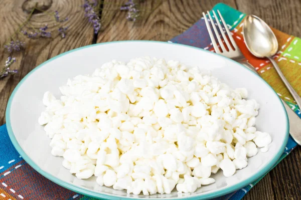 Gesunde Ernährung. Hüttenkäse — Stockfoto