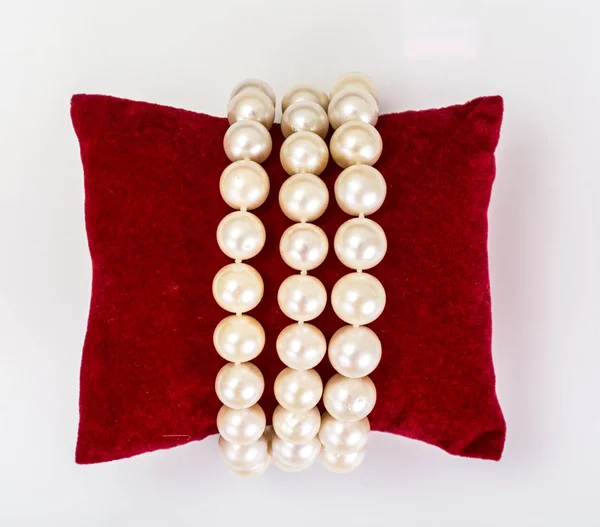 Collier de perles de beauté Studio Photo — Photo