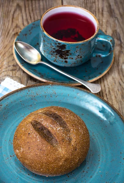 Sağlıklı gıda lezzetli çavdar topuz