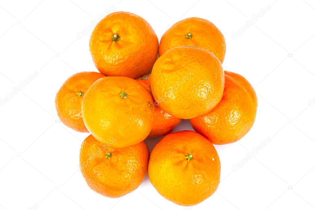 Delicious Juicy Ripe Sweet Mandarins