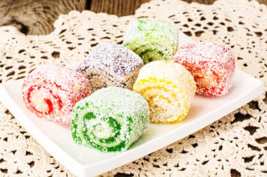 Oryantal tatlılar lokum