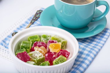 Türk lokumu ve espresso