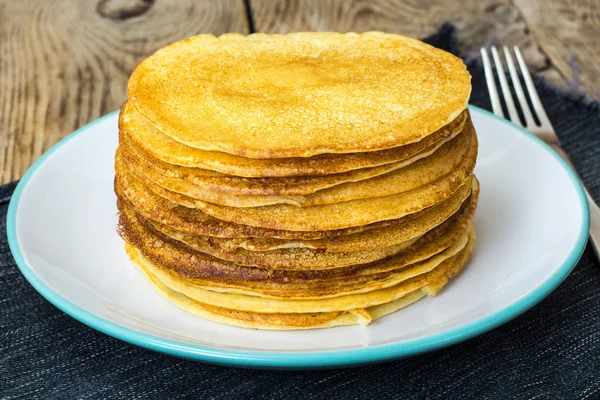 Amerikanischer Pfannkuchen lecker — Stockfoto