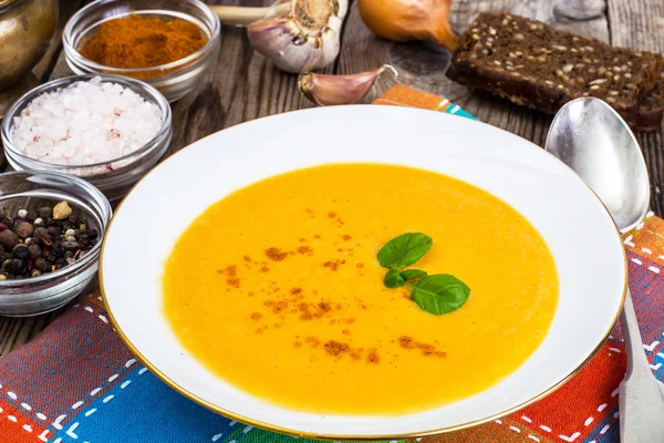 Kereviz, kabak, Fesleğenli sebze krem çorbası