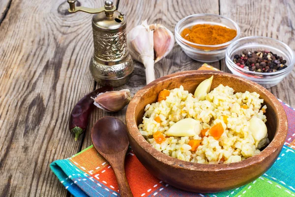 Pilav, pilav, et, havuç, sarımsak