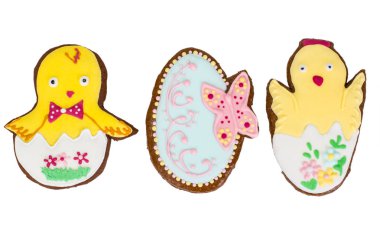 Tatlı kek kalıpları hediyeler için beyaz Paskalya'da ile