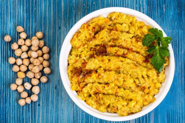 Nohut geleneksel Orta Doğu mutfağı yemekleri