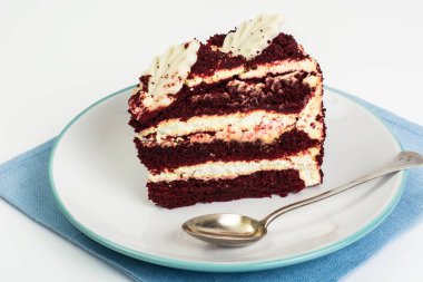 Geleneksel Amerikan kırmızı kadife kek