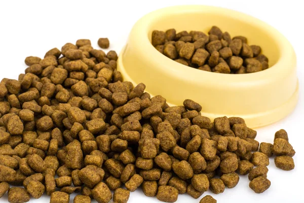 Alimentación animal granulada seca — Foto de Stock