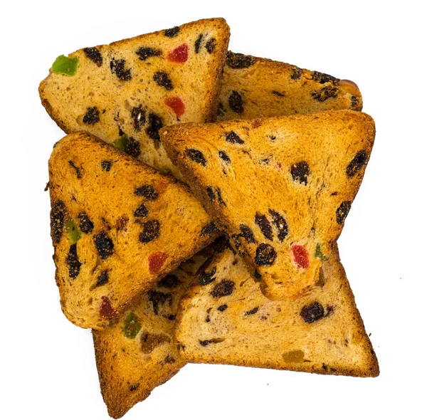 Galletas con trozos de mermelada de colores —  Fotos de Stock