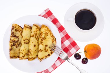 Plaka, açık renkli gevrek ince krep