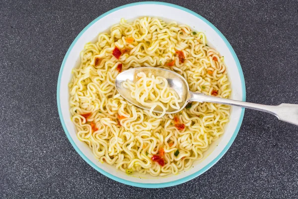 Chinese noodle soup with spices