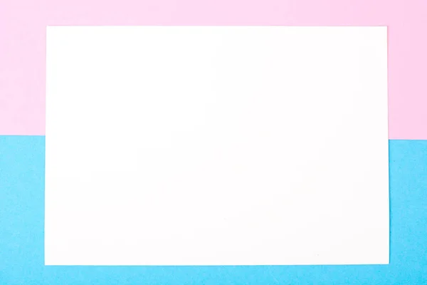 Kreatives Layout für Text auf pastellfarbenem Papier — Stockfoto