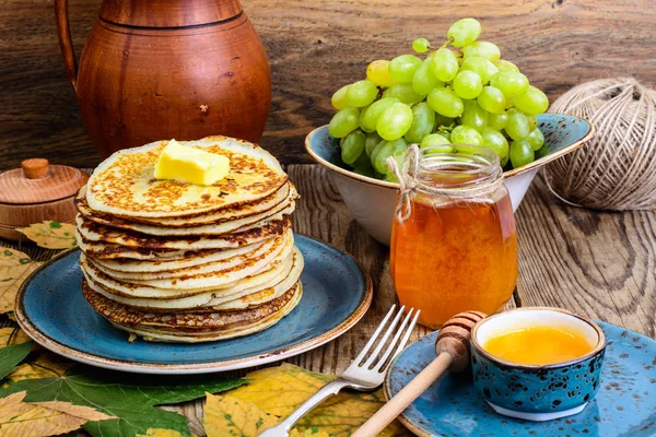 Krep için şükran günü yemeği