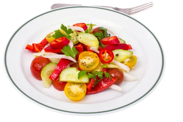 Ensalada vegana con pimiento picante —  Fotos de Stock