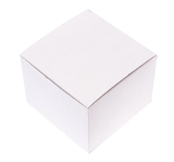 Cardboard box for packing on white background — Stock Photo, Image