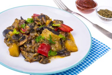 Farklı sebze garnitür