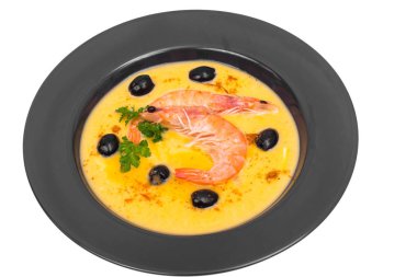 Karides çorbası Krem