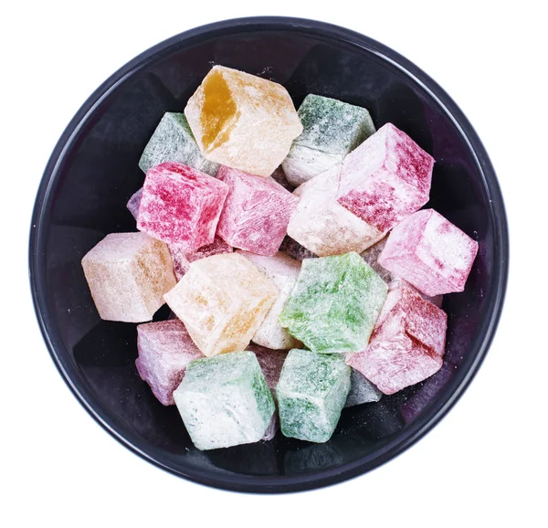 Sweet delicious lukum color — Stock Photo, Image