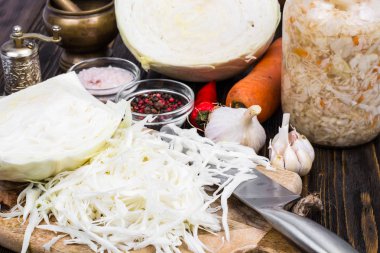 havuç rendelenmiş lahana