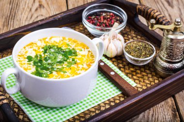 Sütlü sebze diyet çorbası