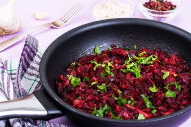 Vejetaryen pancar havyar