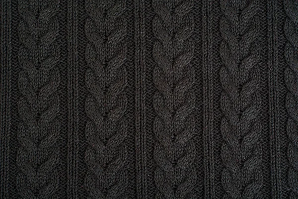 Knitted textures, different patterns — Stock Photo, Image