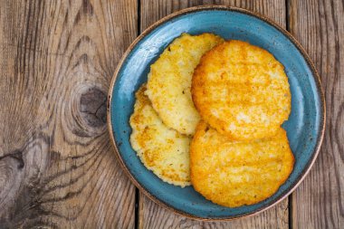 kızarmış patates pancakes