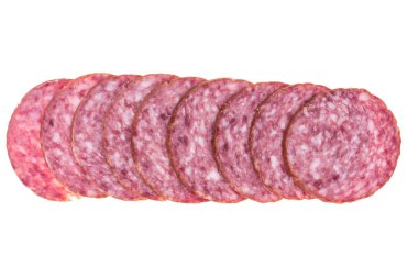 Salam ışık arka plan üzerine dilimlenmiş