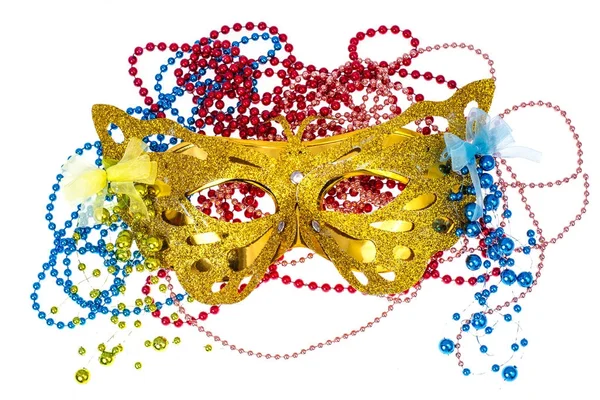 Masquerade accessories for Mardi Gras parties — Stock Photo, Image