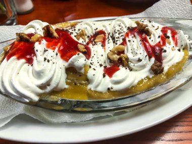 kremalı Muz tatlısı