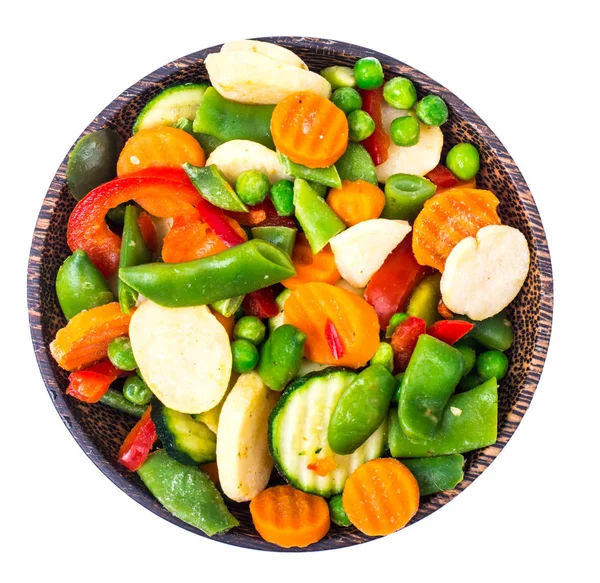 Глубоко замороженные овощи, сохранение витаминов — стоковое фото