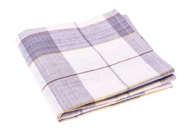 Mutfak havlu, peçete, beyaz arka plan üzerinde izole