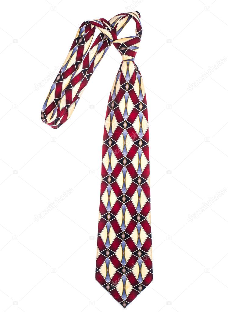 Colored mans neckties for the Fathers Day