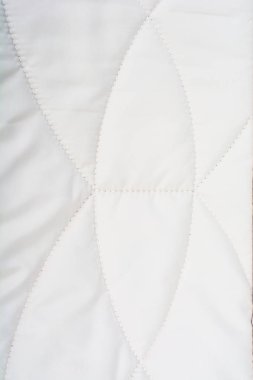 Doku ışık kapitone kumaş yakın çekim