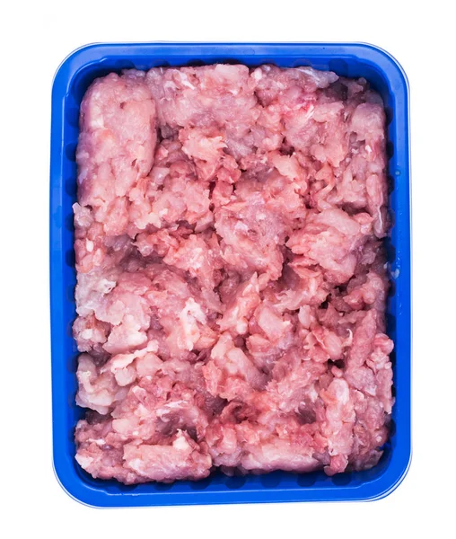Fresh raw minced meat for cooking — Stock Photo, Image