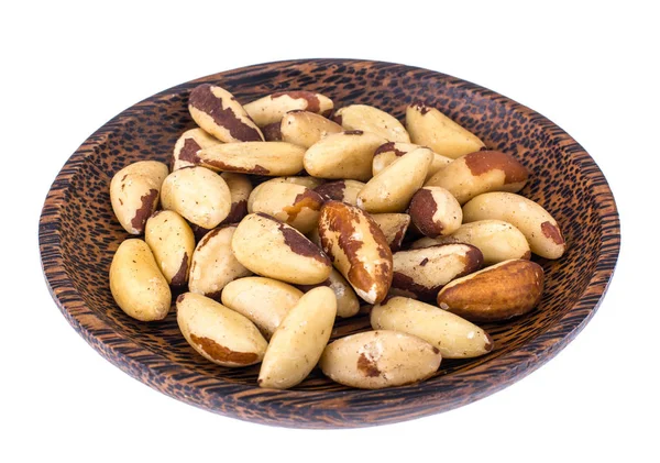 Вкусные спелые бразильские орехи — стоковое фото