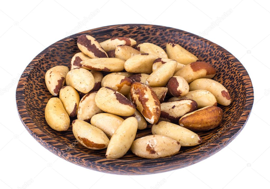Delicious ripe Brazil nuts