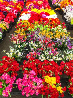 Arka plan ve doku yapay çiçek