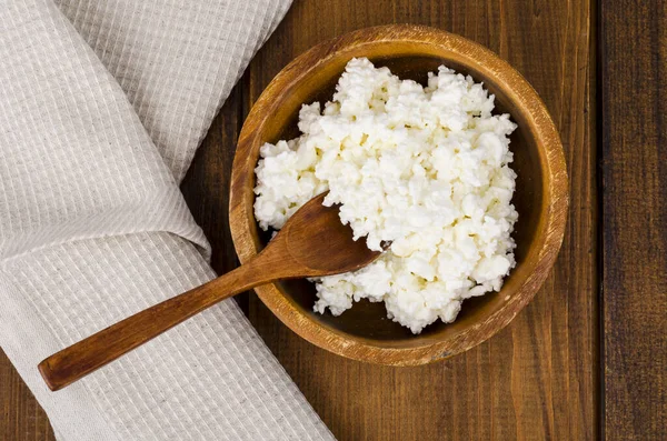 Queijo Caseiro Fresco Casa Campo Dieta Nutrição Saudável Produtos Lácteos — Fotografia de Stock